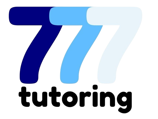 777 Tutoring Logo